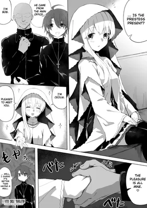 [Chiizu Ore] Seijo-sama ga Netorarete Nichijou-teki ni Hoka no Otoko to Sex Shite Shimau (Shiro Seijo to Kuro Bokushi) | The Saintess Is NTR'd and Ends Up Having Sex with Another Man on a Daily Basis (Shiro Seijo to Kuro Bokushi) [English] [Fated Circle]