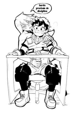 Deku And Midnight