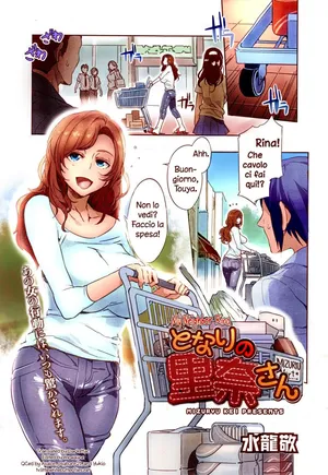 [Mizuryu Kei] Tonari no Rina-san | Al Supermercato (Comic Megastore Alpha 2014-11) [Italian] [Colorized]