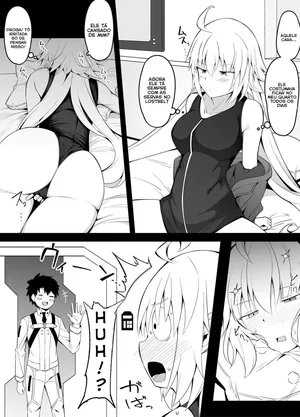 [Corundum] Yokkyuu Fuman Jeanne Alter-san (Fate/Grand Order) [Portuguese-BR]