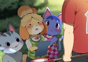 [DAGASI] Shima ni Toushindai no Juumin ga Yattekita (Animal Crossing) [Decensored]