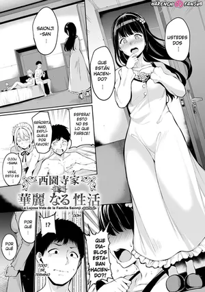 [Alp] Saionjike no Kareinaru Seikatsu -kouhen- | La Lujosa Vida de la Familia Saionji -parte 2- (Melty Limit) [Spanish] [Harenchi no Fansub] [Decensored] [Digital]