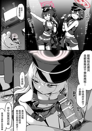 [Chiizu Ore] ‌Aidoru Hoshino ◯Joku Manga 5P  (Blue Archive) [Chinese] [角都九阳个人汉化]