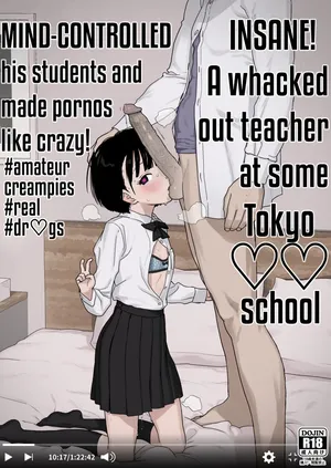 [2nd color (Typehatena)] Bou Toritsu C Gaku ni, Oshiego Mind Control shite Hamedori Shimakutteta Atama Bugtteru Kyoushi ga Ita rashii | Insane! A whacked out teacher at some Tokyo ♡♡ school Mind-controlled his students and made pornos like crazy! [English] [Decensored] [Digital]