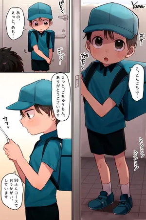 [Yuma] Hajimete no Delivery [Japanese, English]