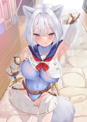 [Seika Kairaku Shoten] Hakurou Kenshi Hati-chan no Ecchi na Bouken no Sho | White Wolf Swordswoman's Erotic Adventure [English] [Kusanuu] [Digital]